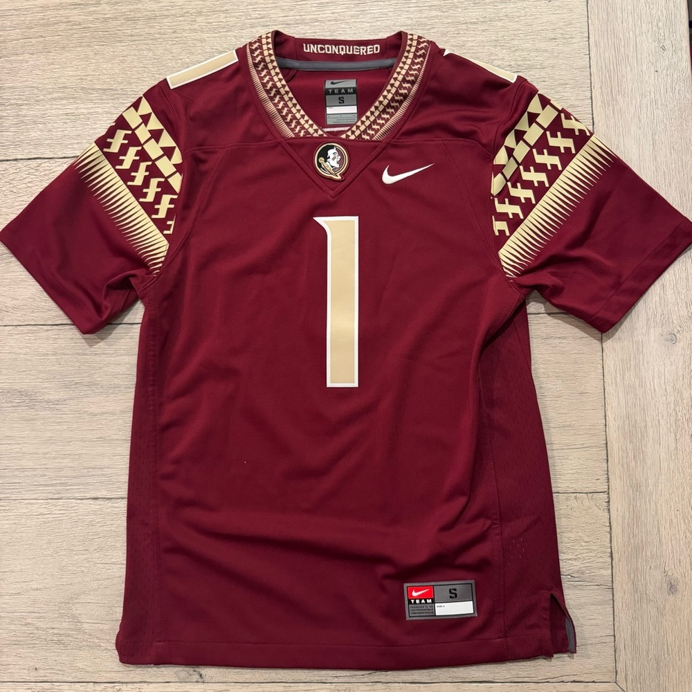 Nike Mens Florida State Seminoles Garnet Football Jersey